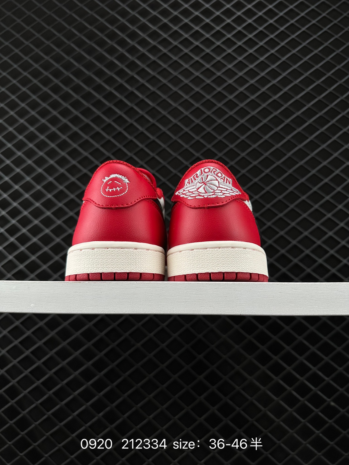 fragment design x Travis Scott x Nike Air Jordan 1 Low OG SP”Black/Green Toe“